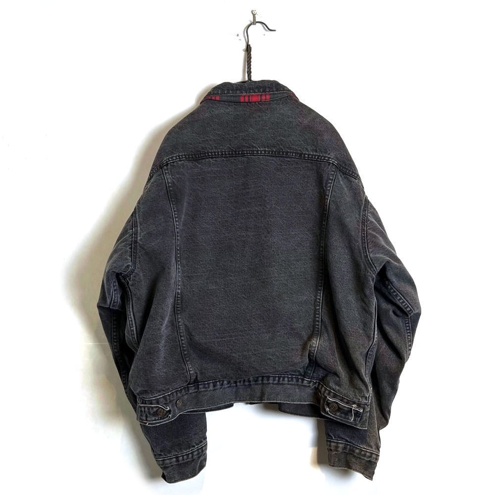 ジャケット・アウター 80's Levi's 70417 black denim jacket Levis 70417-9416] Vintage Black Denim Jacket [1980s-] Vintage