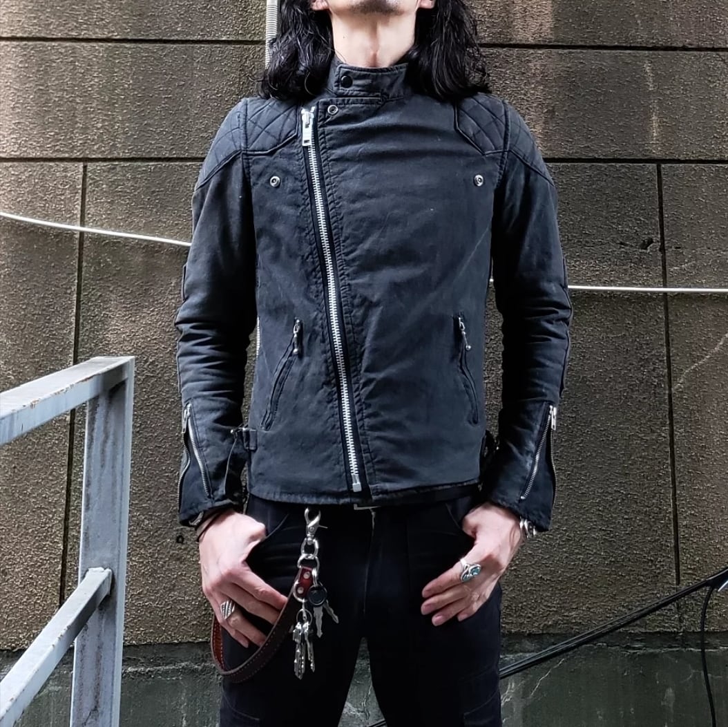 オンラインストア直販 70s belstaff leather ダブルライダース uk38