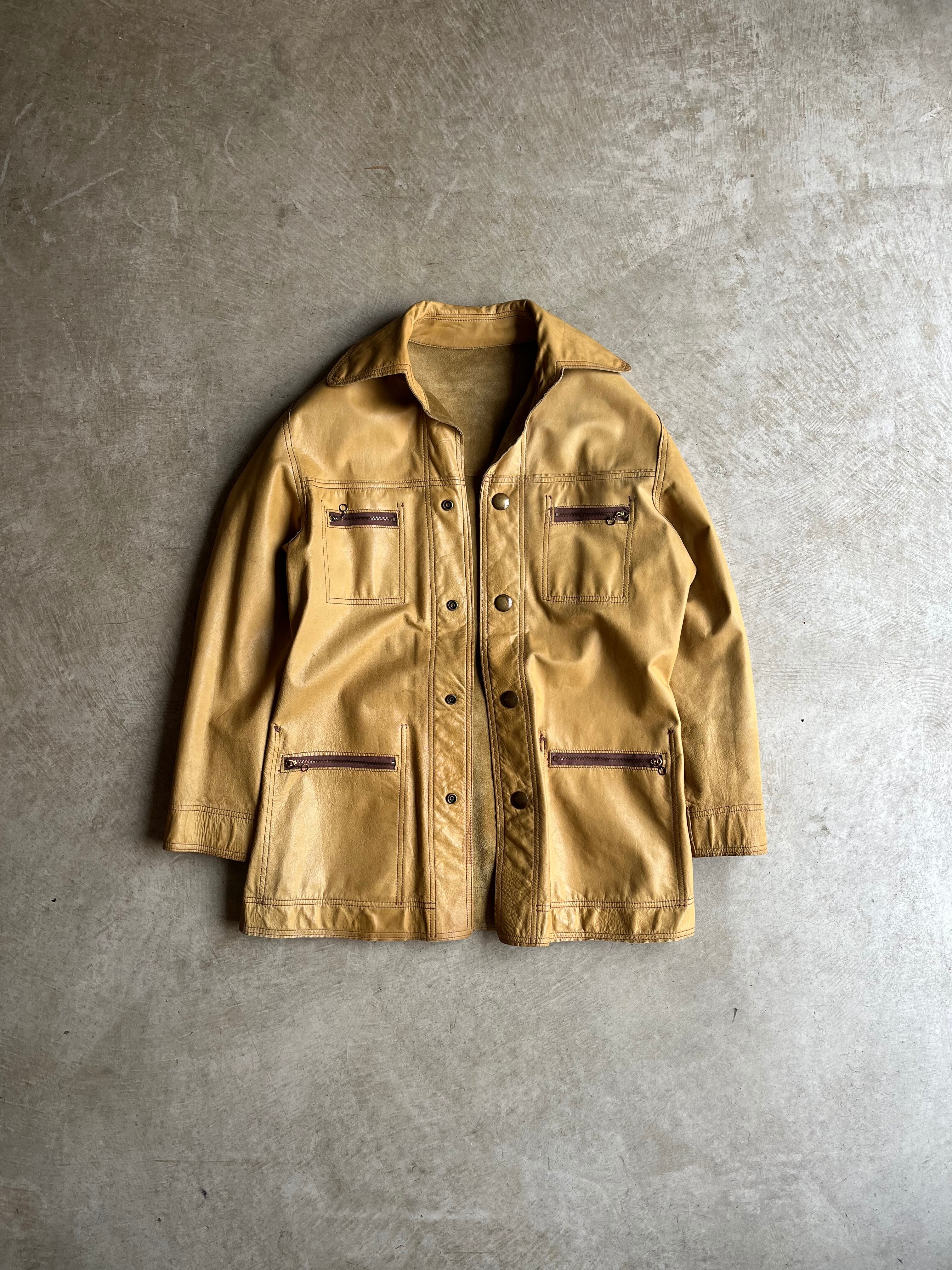 70's SUEDE LEATHER REVERSIBLE JACKET