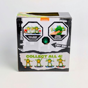 ☆US直輸入☆【 Teenage Mutant Ninja Turtles( ティーンエイジ ミュータント ニンジャ タートルズ )】 Turtles Sewer Shredders Pull Back Vehicles / 5インチ タートルズ スケートプルバックトイ / レオナルド〚アメリカン雑貨 アメトイ〛