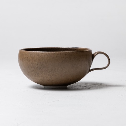 ［猪原 朱乃］14.スープカップA（茶）