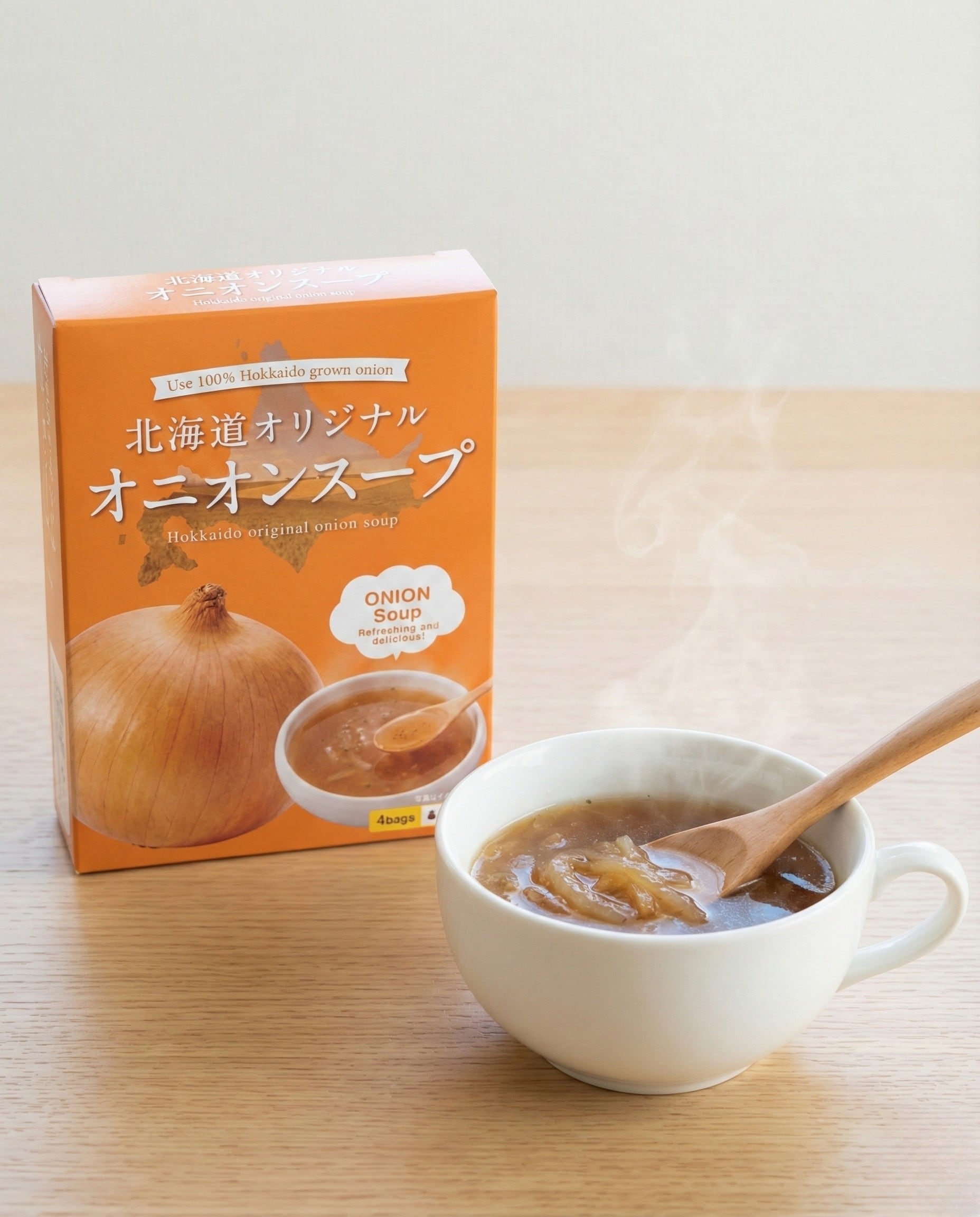 北海道オリジナルオニオンスープ