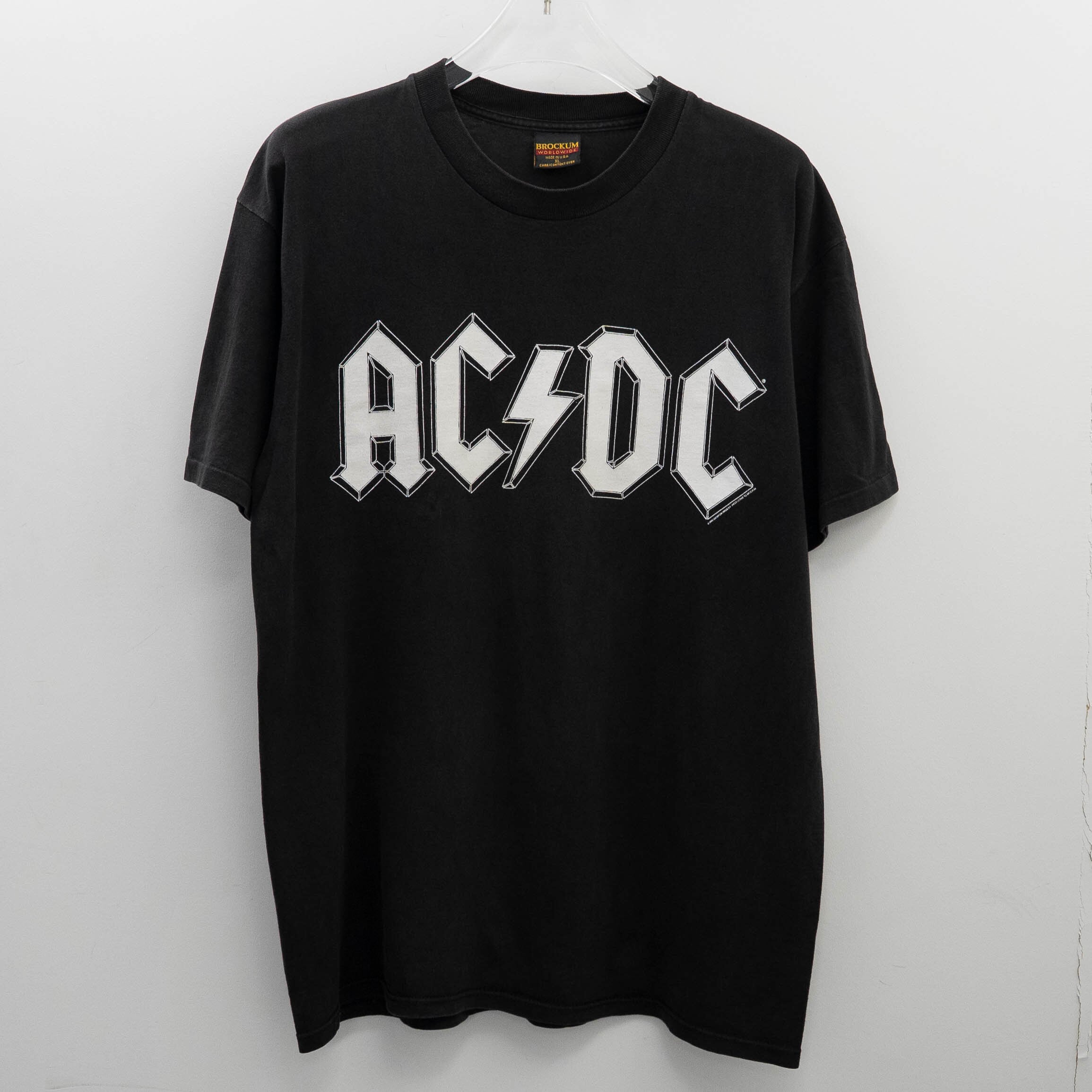AC/DC " Ball Breaker World Tour Black " Brockum XL 【A8-138】