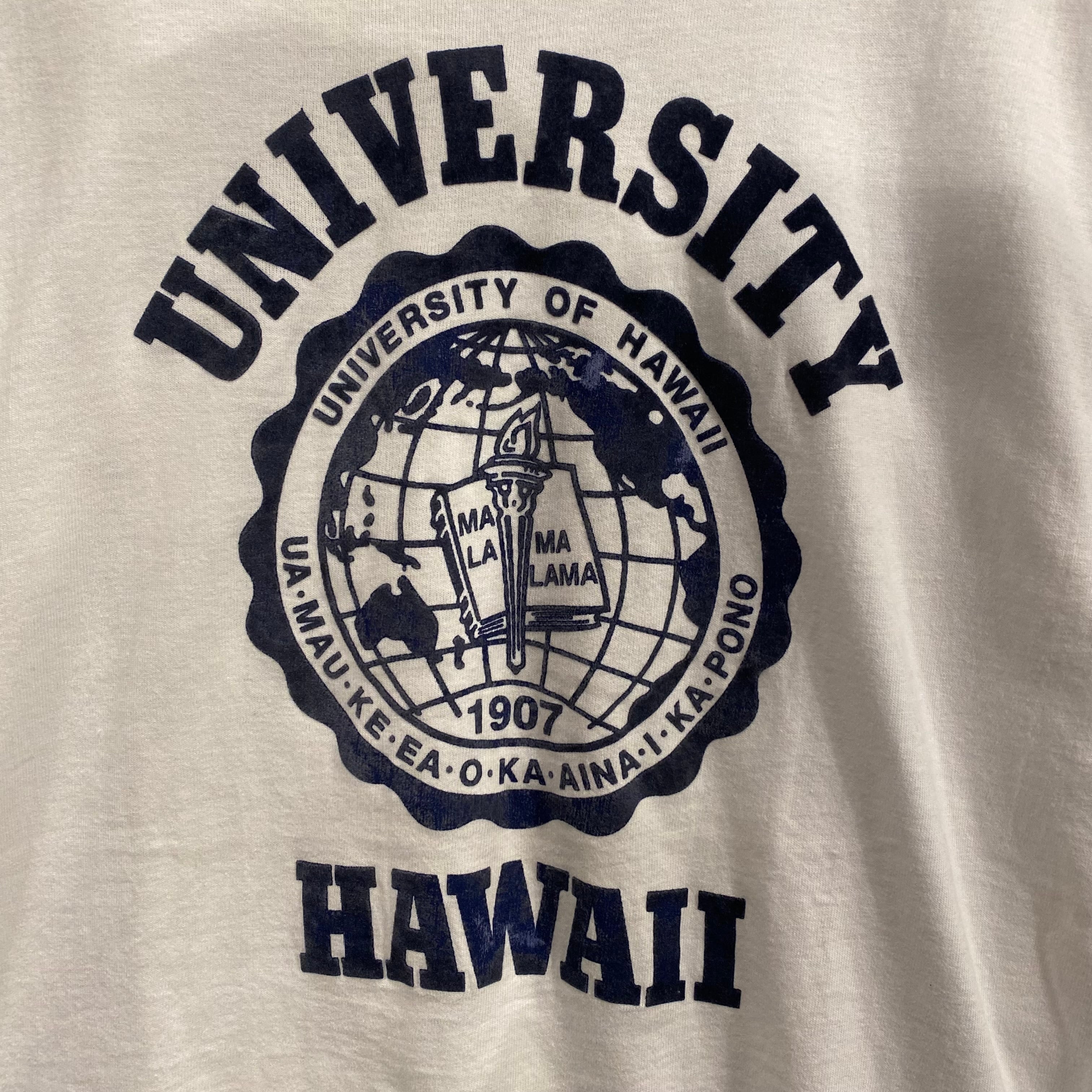 8~90s PRINT T-SHIRT “UNI. OF HAWAII” | BerBerJin / & BerBerJin
