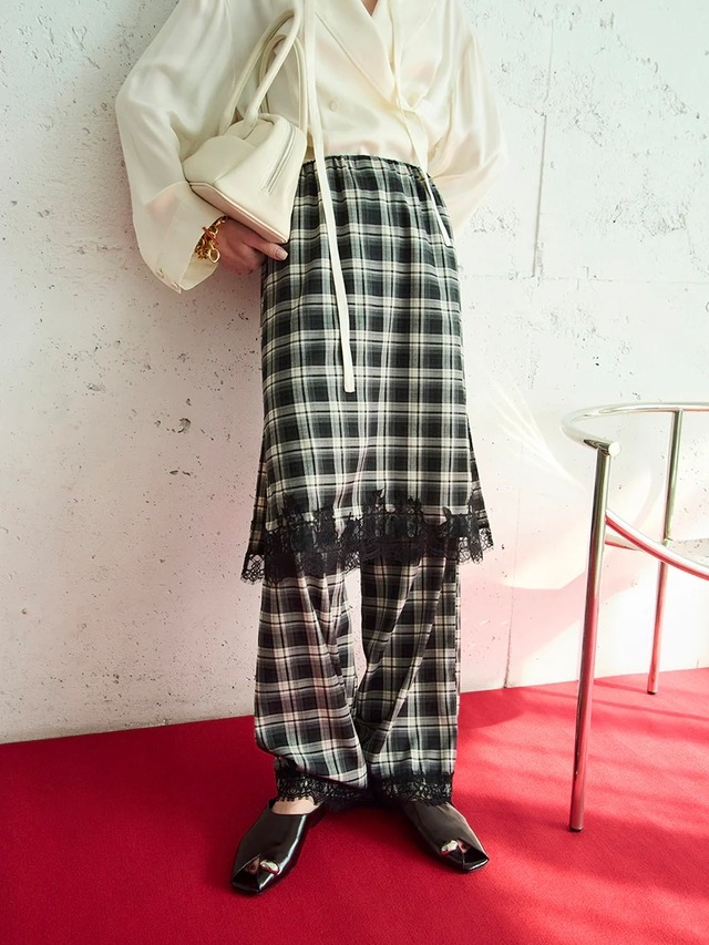 【26SS】PRANK PROJECT プランクプロジェクト / Trim Lace 2WAY Pants / パンツ