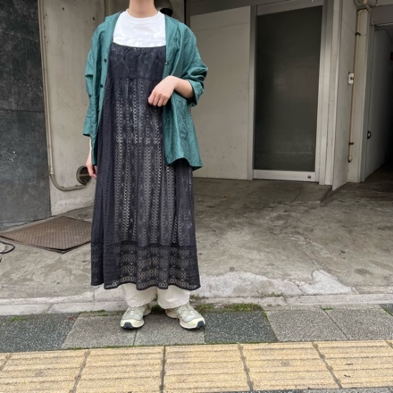 yuni/パッチワークレースキャミワンピース | CocoRyne 