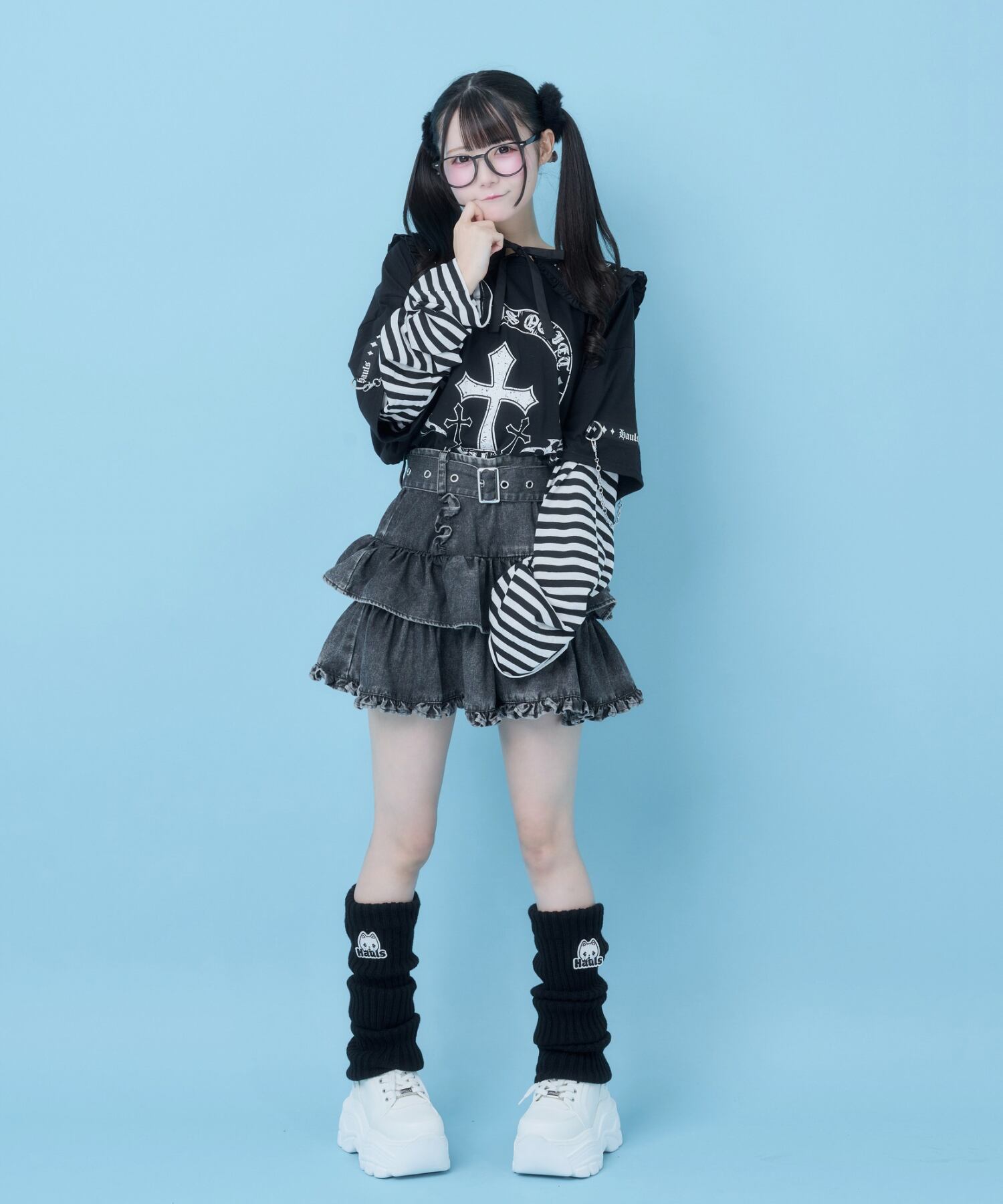 厨二病卍レイヤー風ロンTEE | Hauls