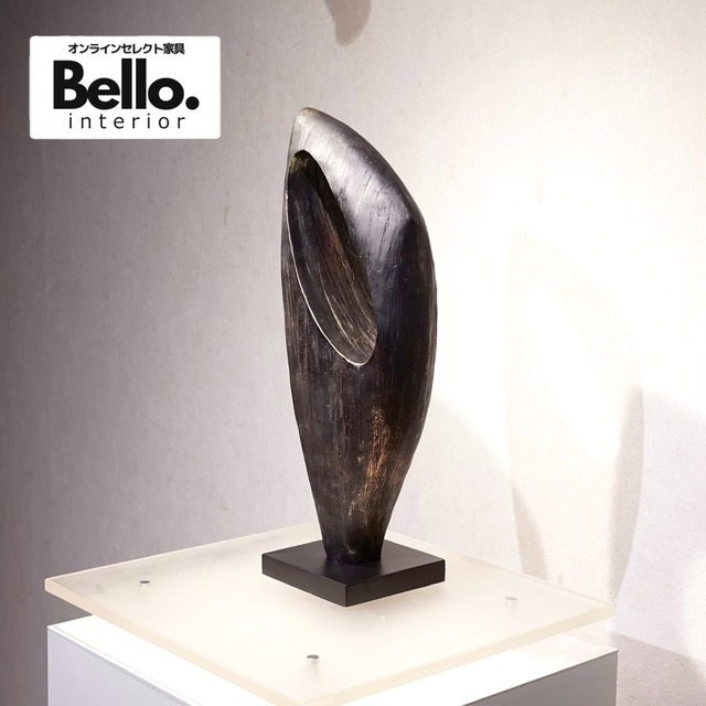 Bello select 輸入品 オブジェ 彫刻 アート 木製 インテリア 雑貨 置物 小物 モダン 北欧 ナチュラル