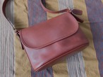 AMERICA 1990’s OLD COACH “BROWN Leather” shoulder bag