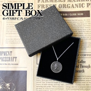 シックスペンスコイン回転式ネックレス