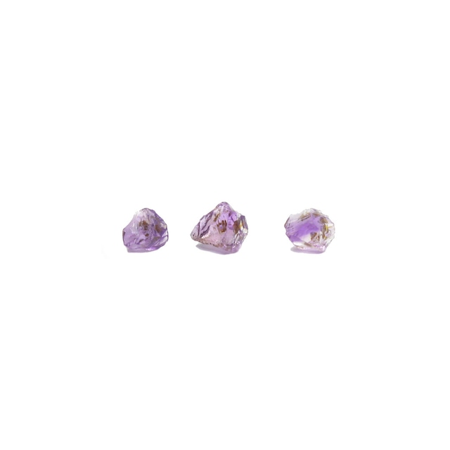 Stone Pierce (amethyst) ピアス ※片耳販売