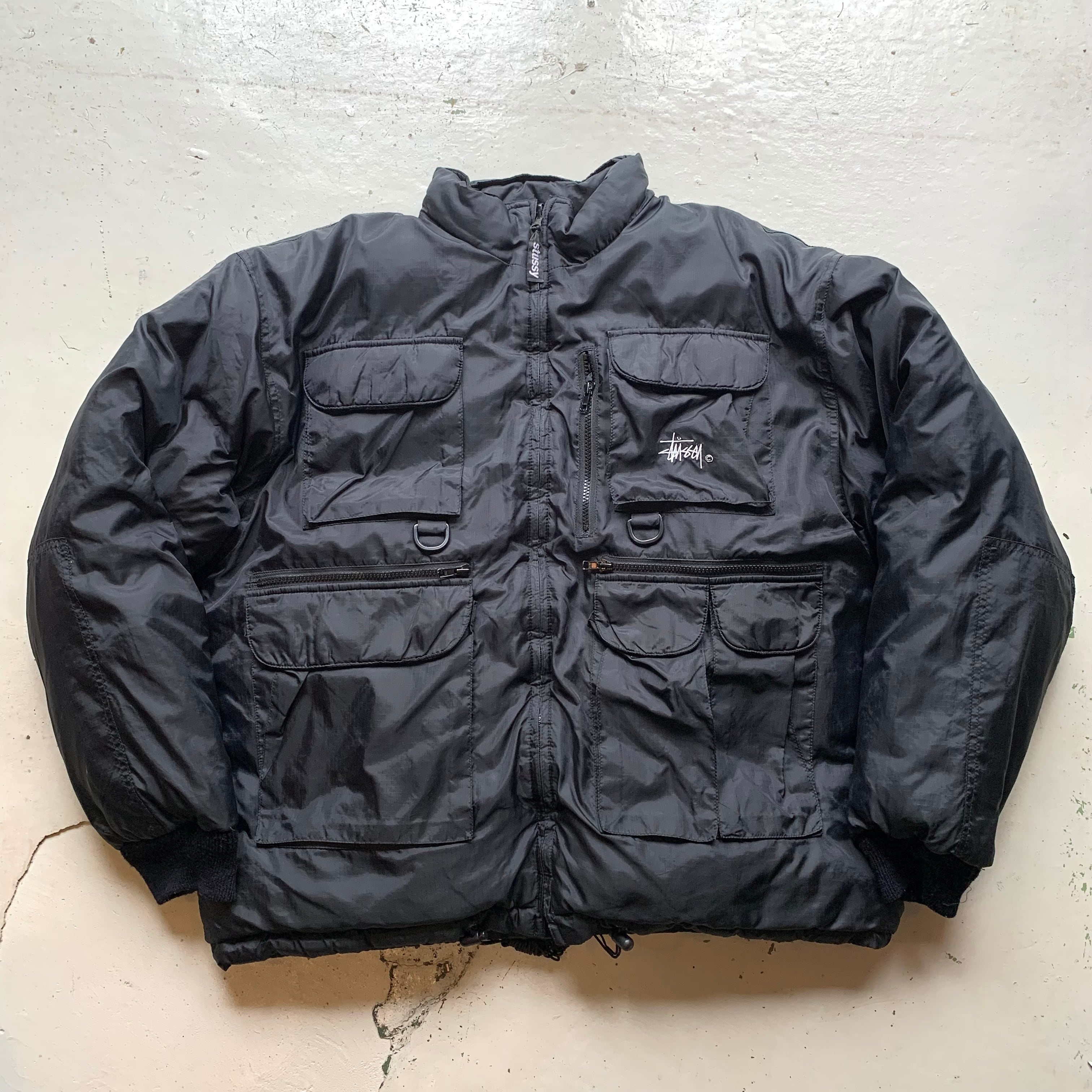 vintage STUSSY reverseble jacket e