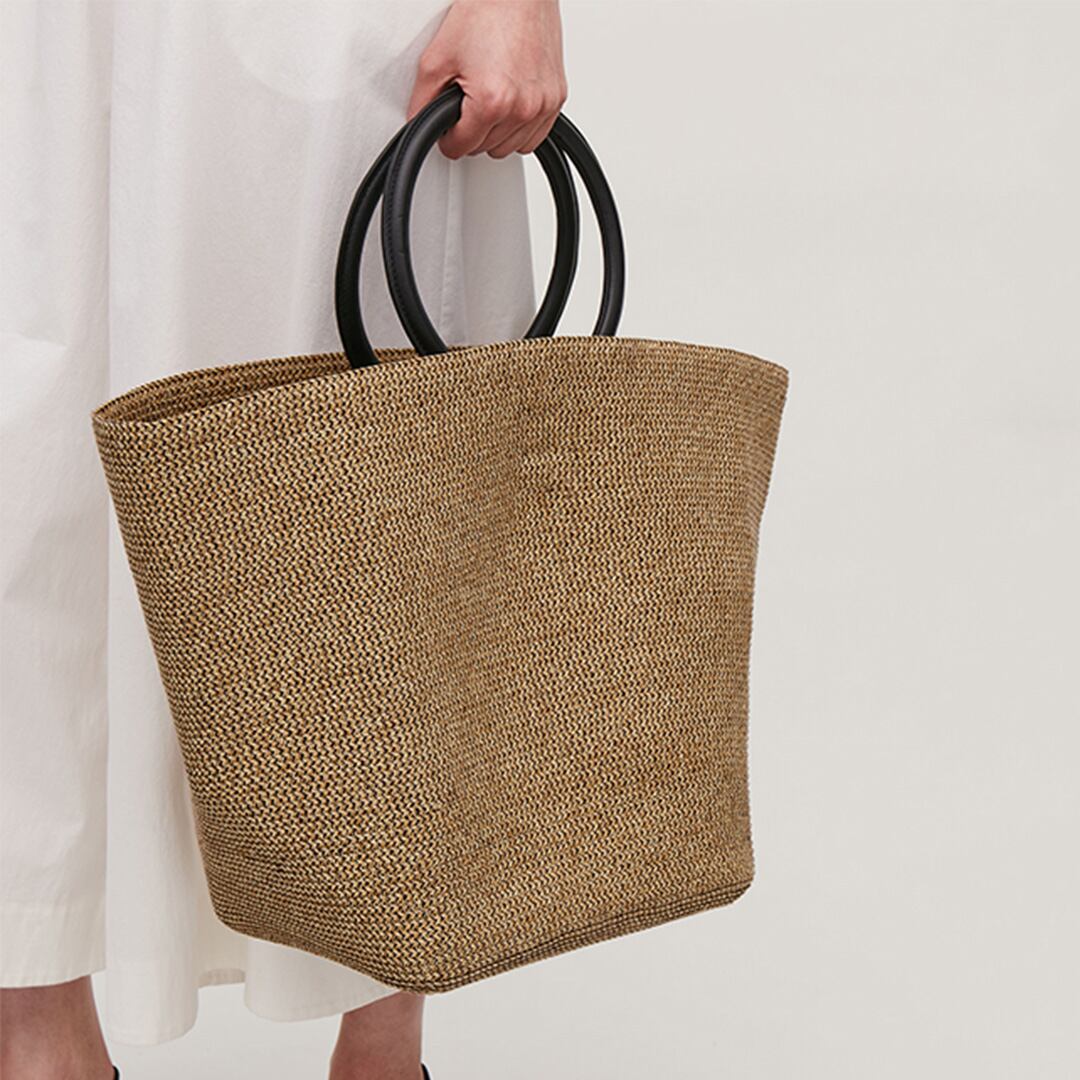 リングハンドルカゴバッグ K0133