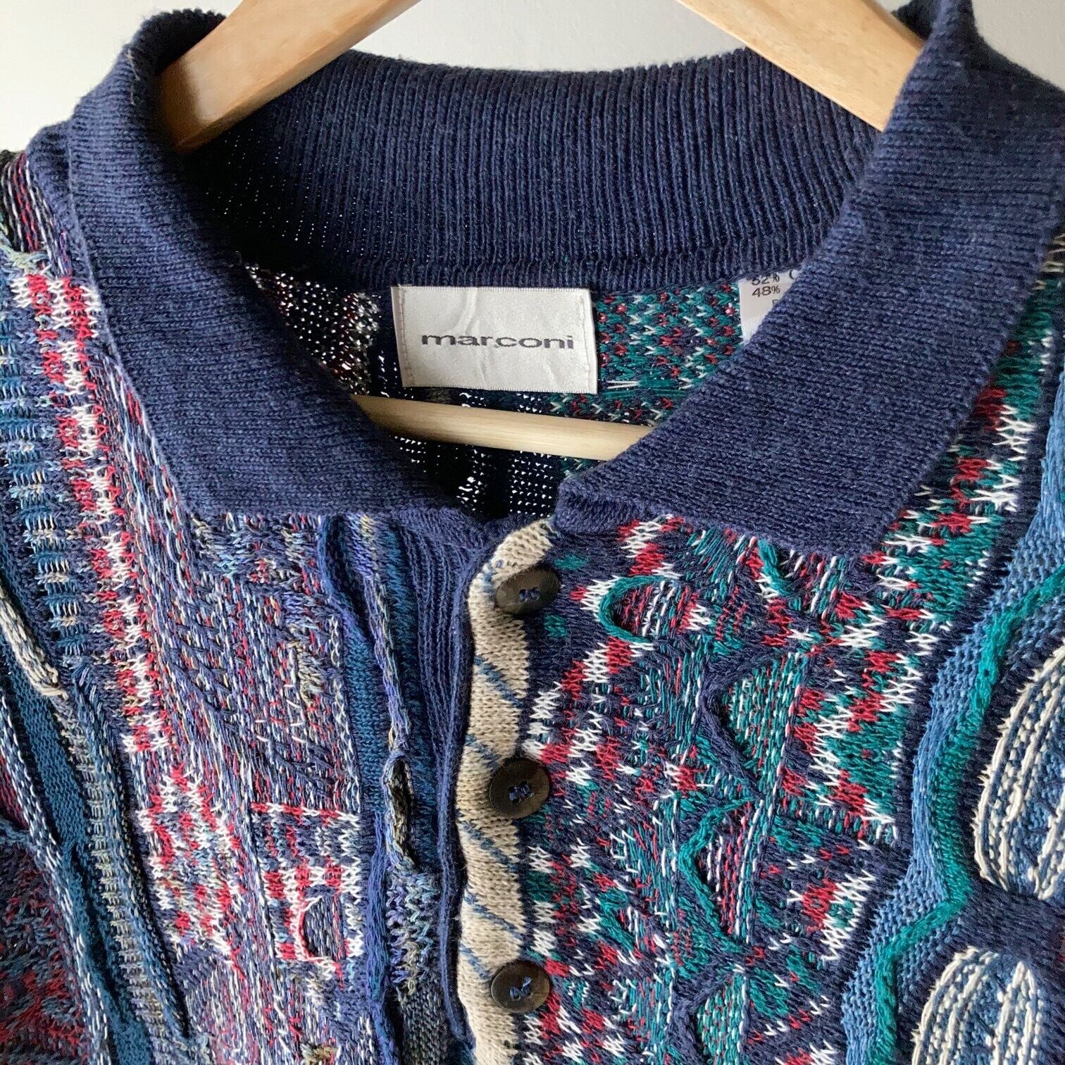 3Dニットポロシャツ ネイビー【1211A04】 | 【公式】Thrift Tokyo
