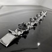 WOLVES with 10 DIAMONDS CHAIN BRACELET / ウルヴスチェーンブレスレット・10ダイヤモンドアイズ