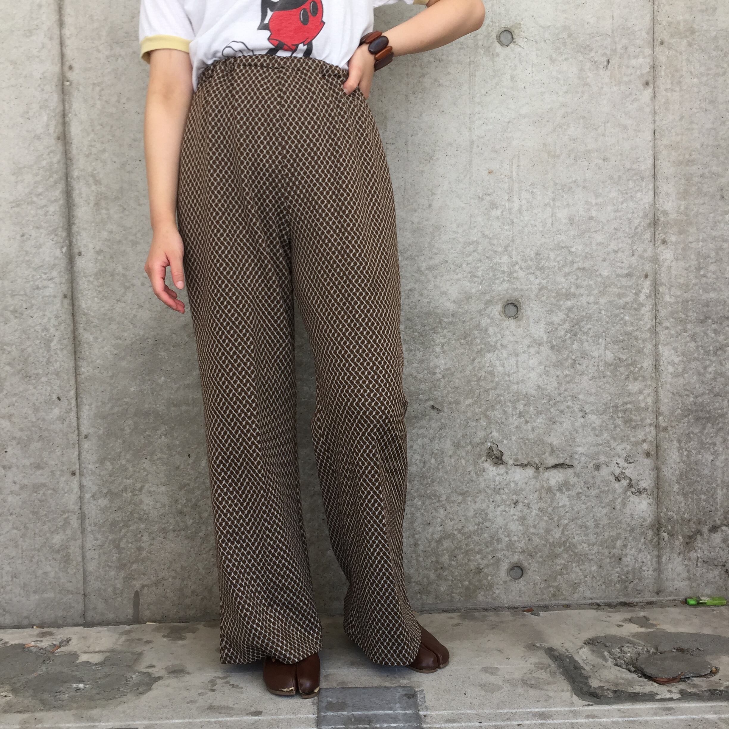 ヴィンテージ ラメニットパンツ ジャンティーク | werc.co.nz