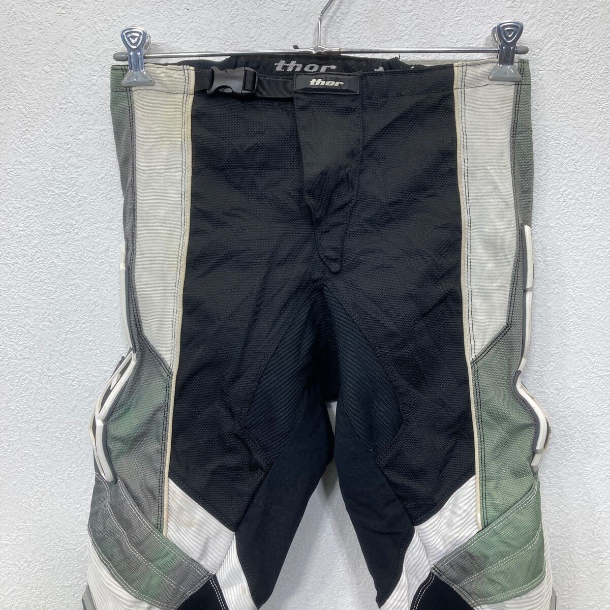 thor モトクロスパンツ W28 ソアー レーシングパンツ グレー