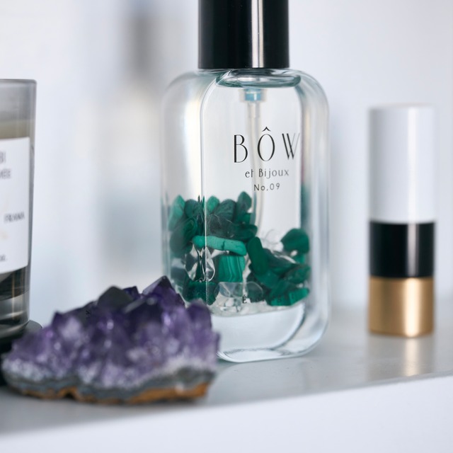 Malachite & Crystal / Bijoux in Herbal Oil ハーバルオイル美容液