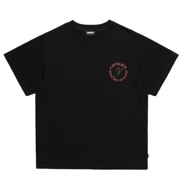 [CHARM’S] Umji tulip T-shirts Black 正規品 韓国ブランド 韓国ファッション Tシャツ