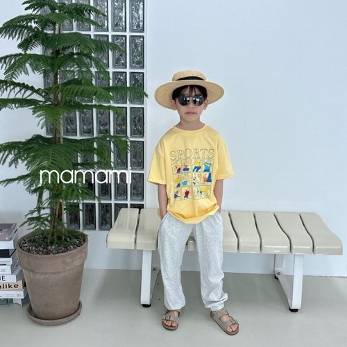 【予約　2024 summer】Junior：sports T〔スポーツ T〕　mamami