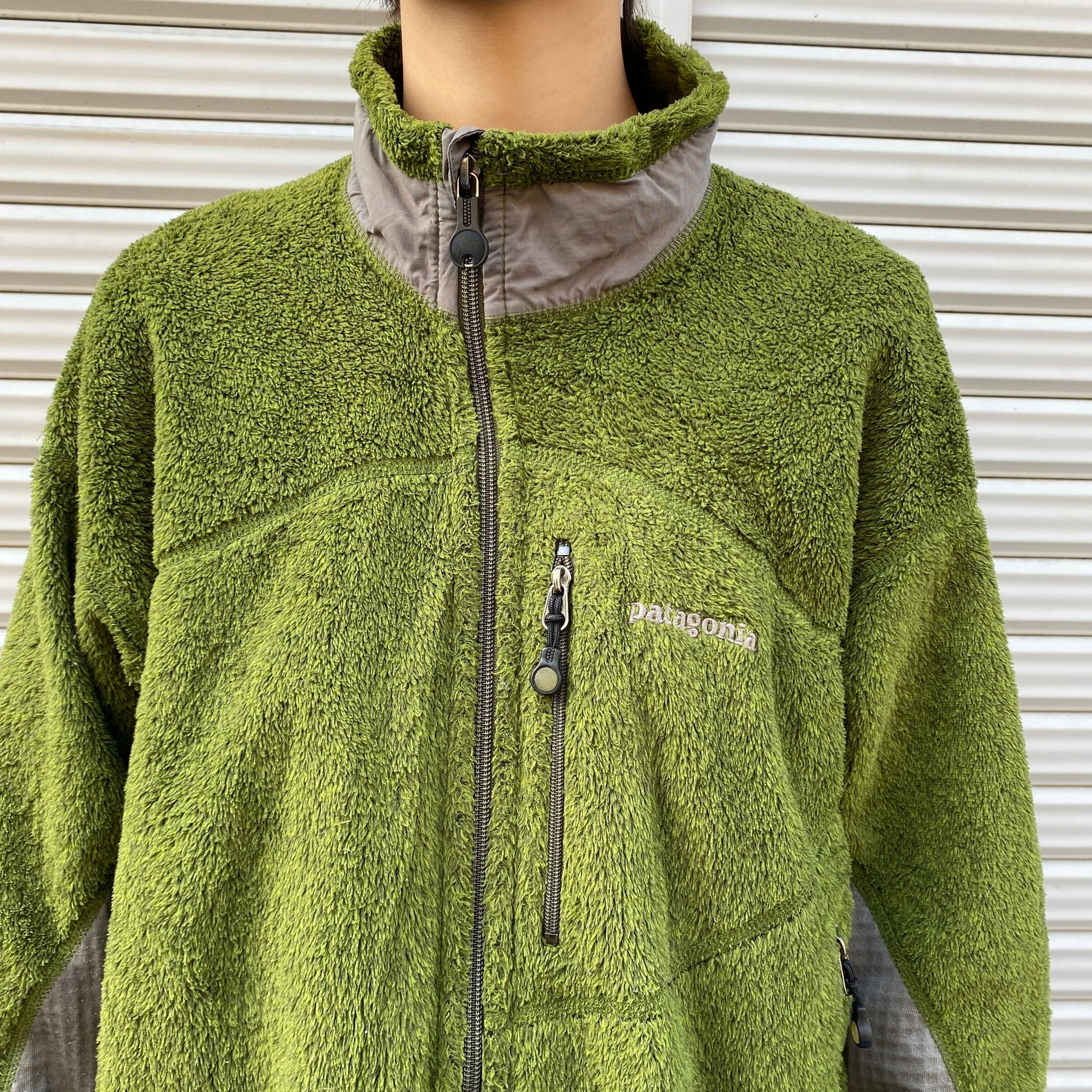 USA製 Patagonia パタゴニア レギュレーター R2 フリースジャケット メンズL 古着 グリーン 緑  25132【アウトドアジャケット】【cs2212-10a】 | cave 古着屋【公式】古着通販サイト