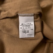 RALPH LAUREN ラルフローレン 長袖ウエスタンシャツ L/ベージュ/インパクト21/vintage/スナップボタン