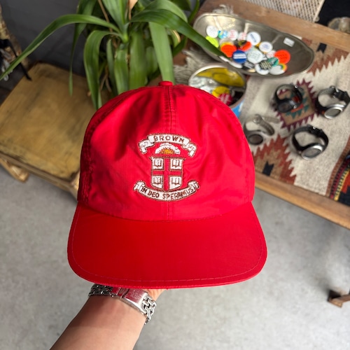 80s~ "Brown University" nylon cap