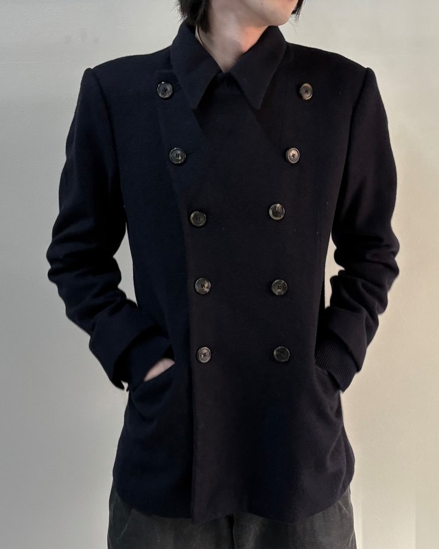 【DRIES VAN NOTEN】wool pea coat