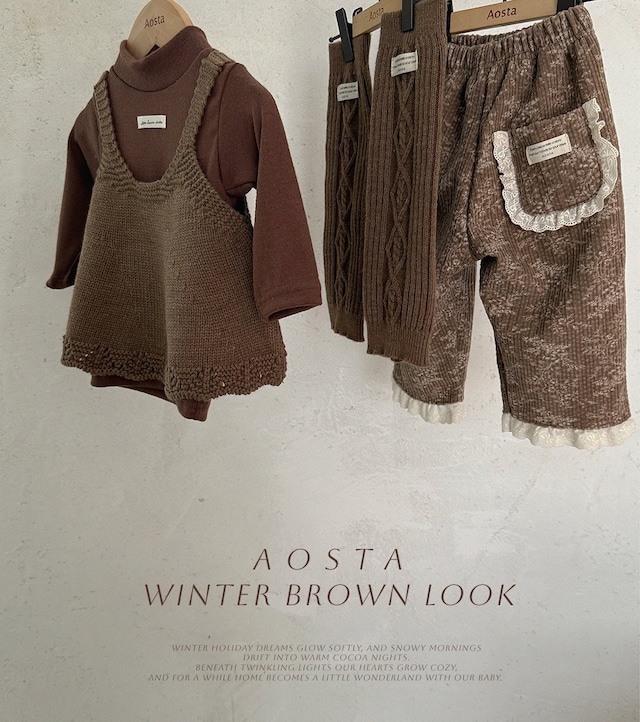 《即納》送料無料【Aosta】Luna Pants