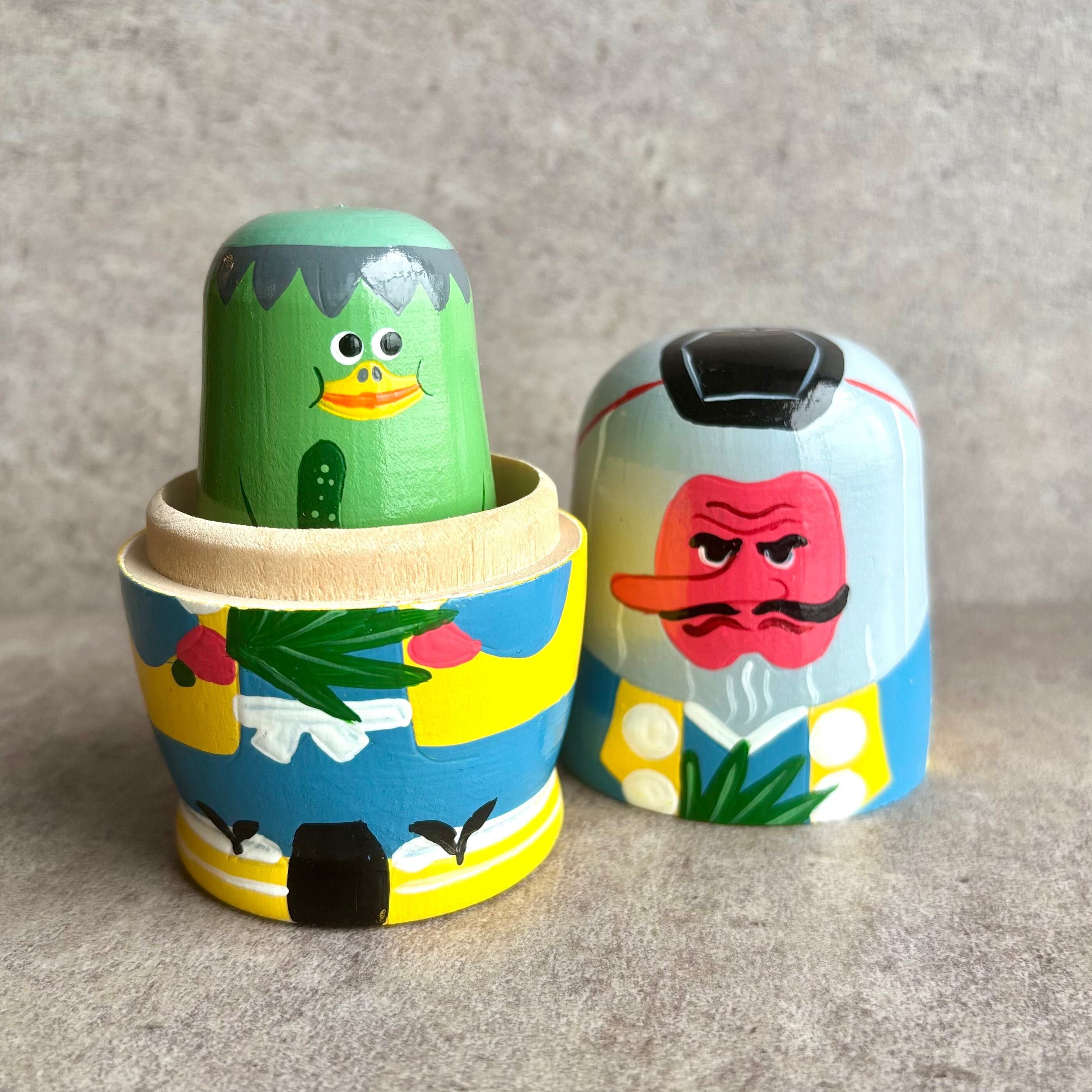 珍品！未使用　昭和レトロ SEIKA ジョーダンギフト 20箱　まとめ売り 日本の妖怪モチーフ マトリョーシカ | 瀬尾商店