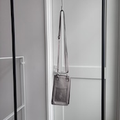 leather wallet multi shoulder bag/silver