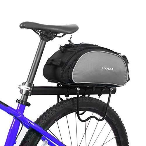 CXWXC 自転車 後ろカゴ 高耐久性 大容量 取付簡単 金属製 リアカゴ