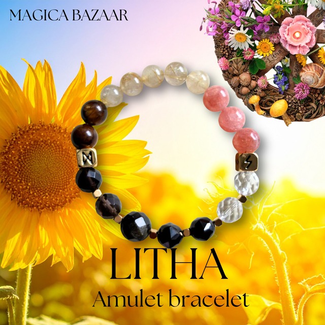 7/20まで国内便✬【LITHA Amulet bracelet】TURNING LIGHT（リーザ・ターニング・ライト）