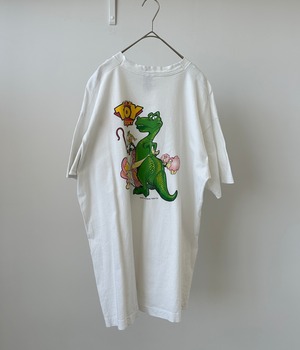 -TOY STORY- Vintage 90s XL Rex Print T-Shirt made in USA