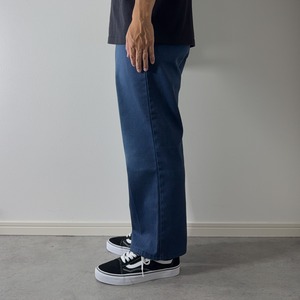 80s Dickies 874 work pants "made in USA" navy [W31L25.5相当] 古着