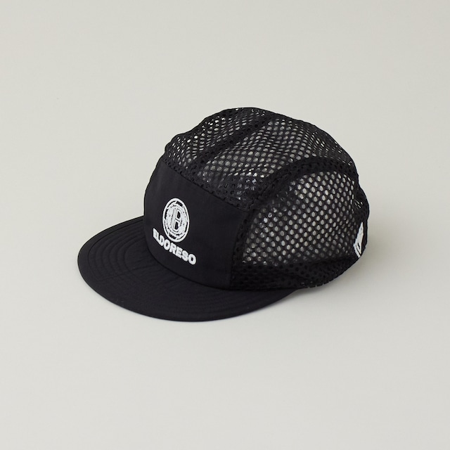 ELDORESO(エルドレッソ) Emblem Mesh Cap(Black) メンズ レディース  ランニングキャップ