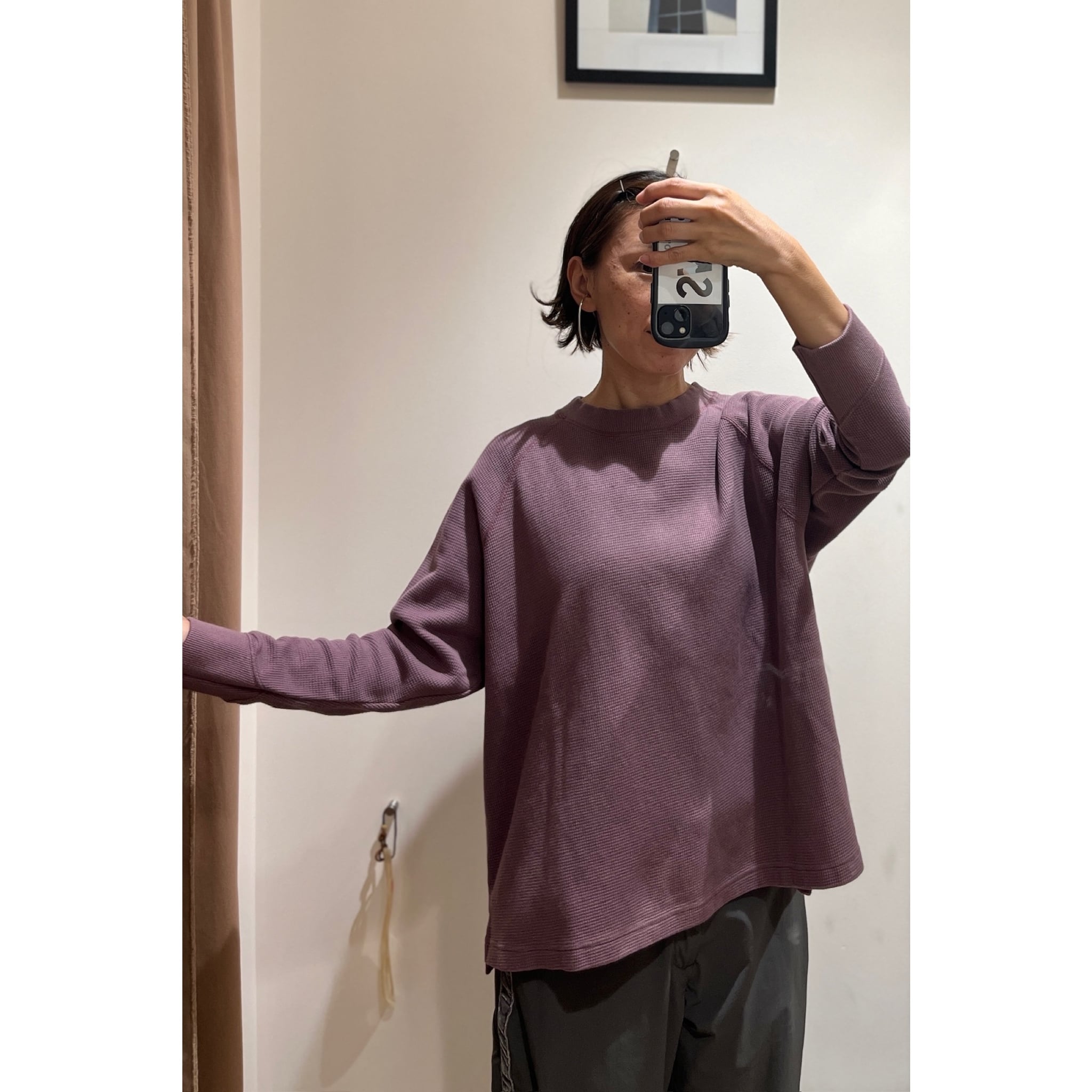 Simva114-0099-PPL Tuck less Thermal L/S Purple