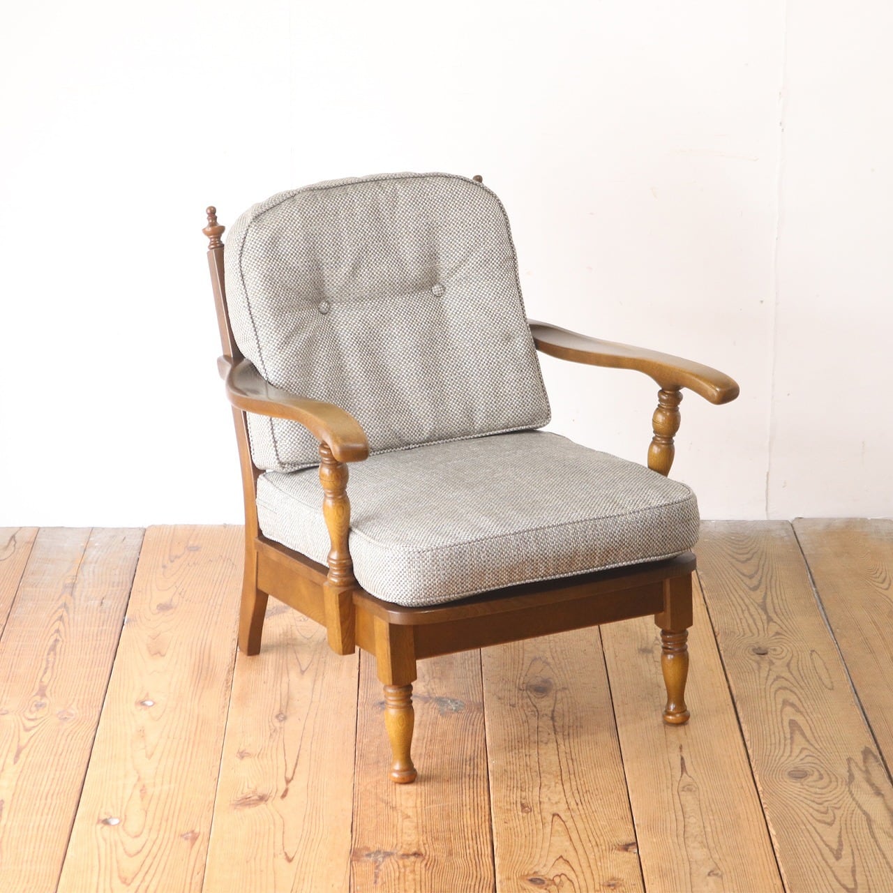 飛騨産業 キツツキ 穂高 オーク材 アーム 3Pソファ 3人掛け セパレート