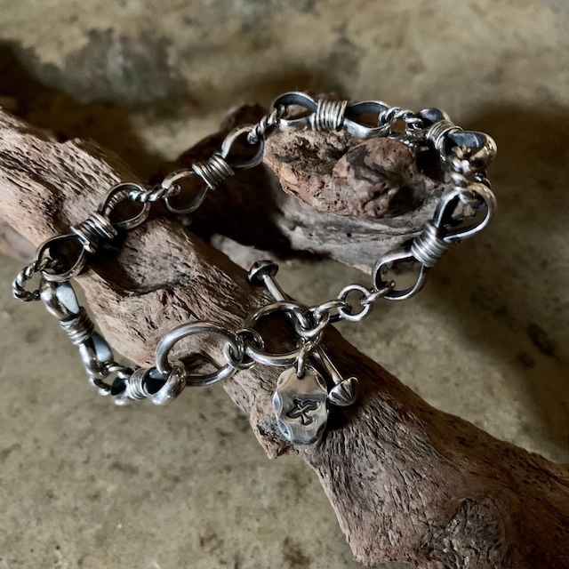 Wrapped Link Chain Bracelet