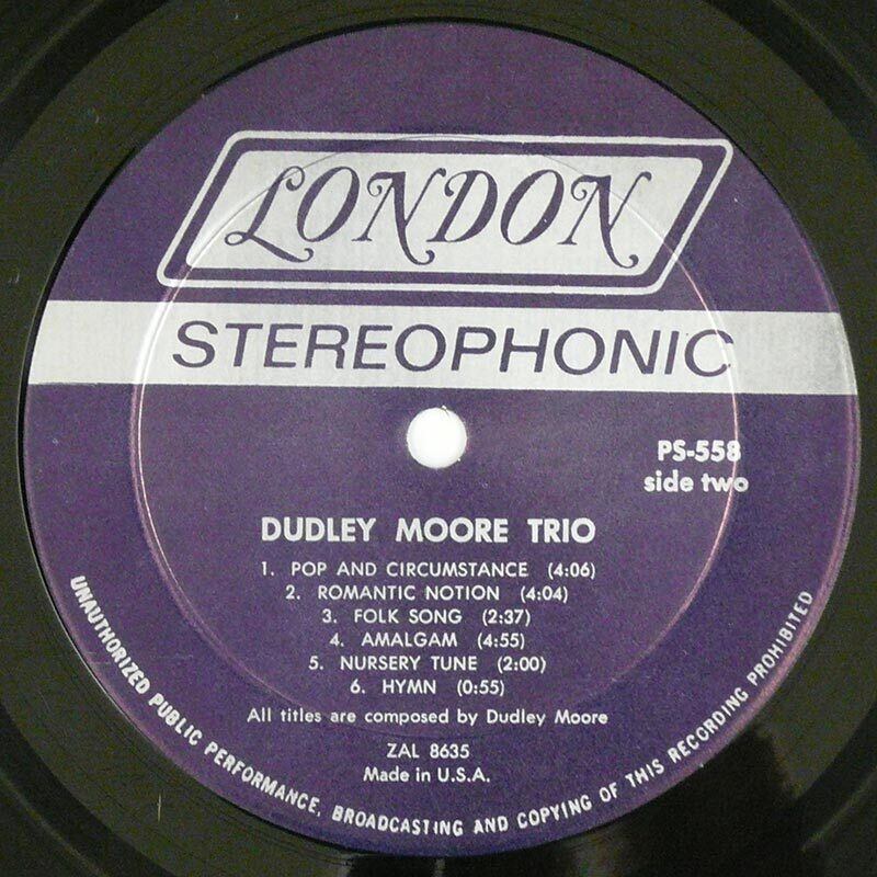 Dudley Moore Trio / Same | SONOTA records