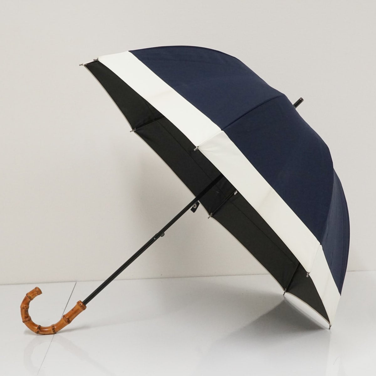 完全遮光日傘 芦屋ロサブラン USED美品 ショートサイズ コンビ