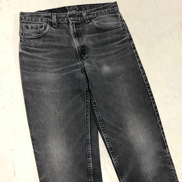 LEVI'S 512 後染めBLACK W30 L29