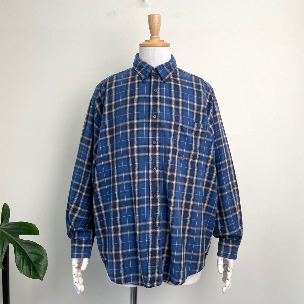 ビンテージ 90s 光沢 青緑 シルク タイダイ オーバーサイズ 長袖シャツ 古着 90s THE MOUNTAIN ホワイト タイガー リアル グラフィック
