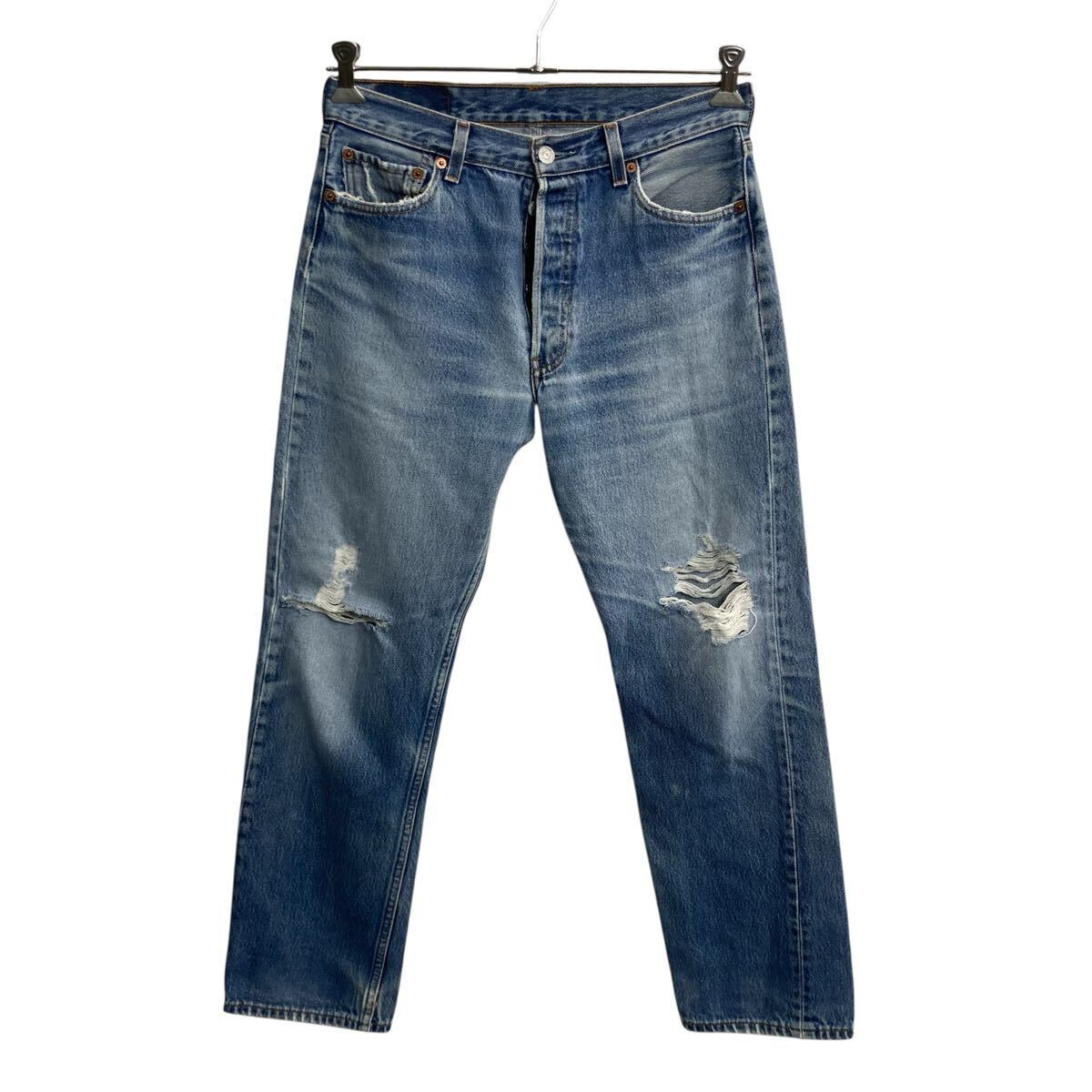 デッドストック　メキシコ製　Carhartt ダブルニー デニムパンツ W34 Carhartt デニムペインターパンツ W34 カーハート ダブルニー ブルー