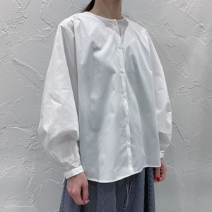 Midi Umi tucked slv shirt