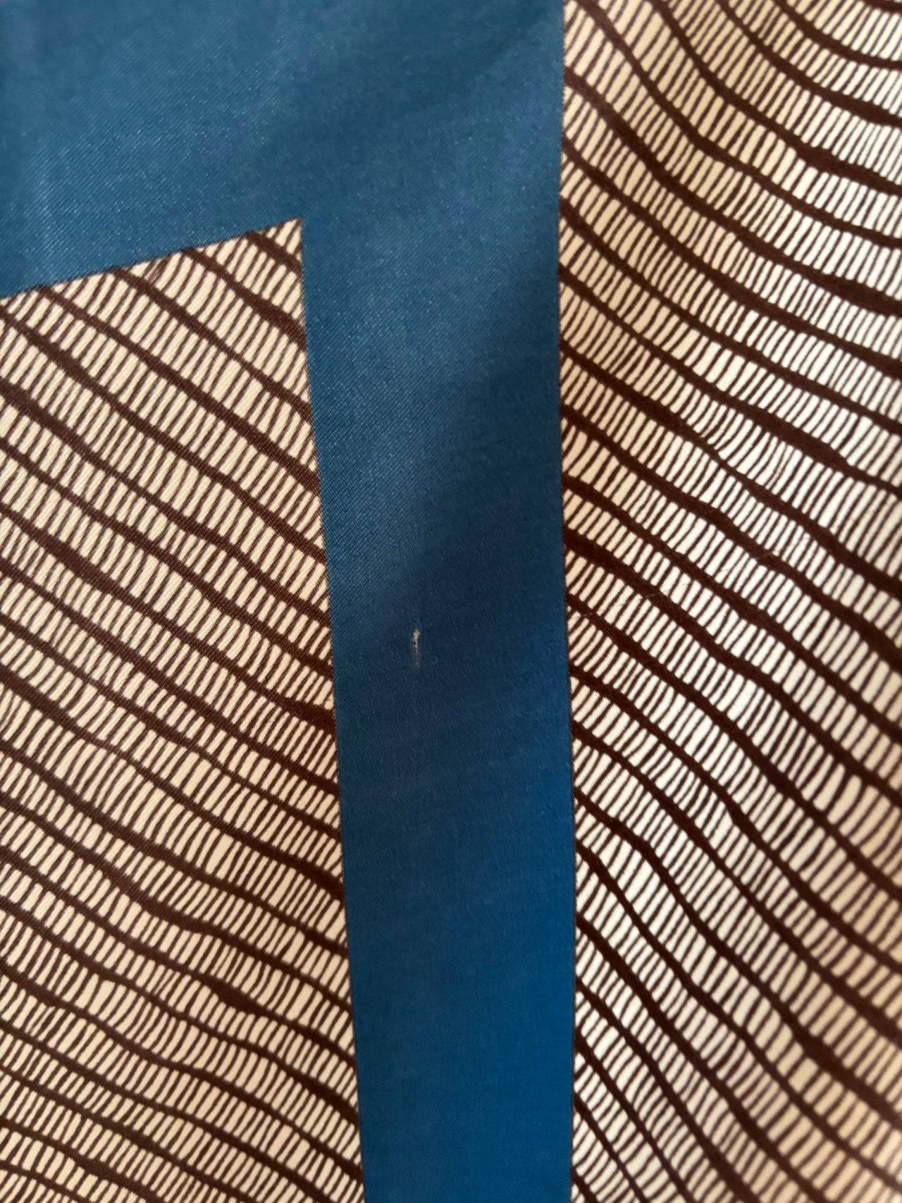 geometric frame silk scarf-5150-8