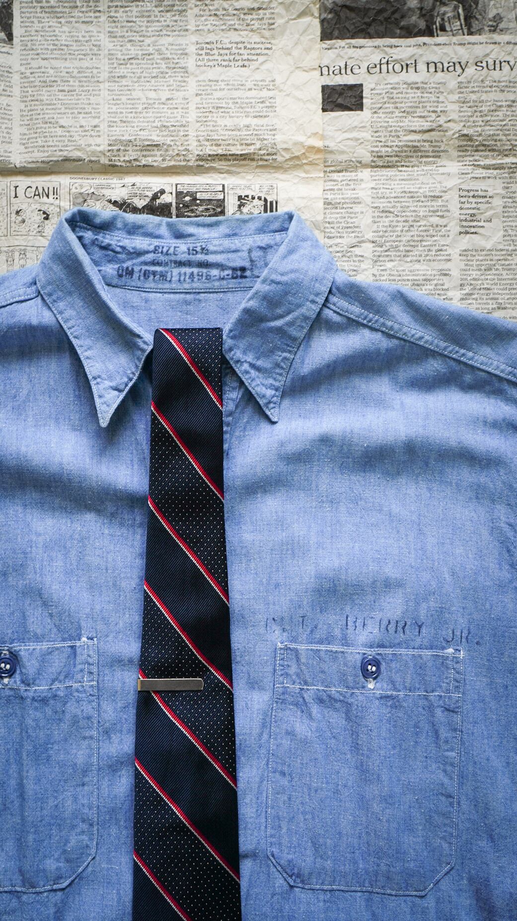 1960s】BROOKS BROTHERS ブルックスブラザーズ ストライプ × ドット柄