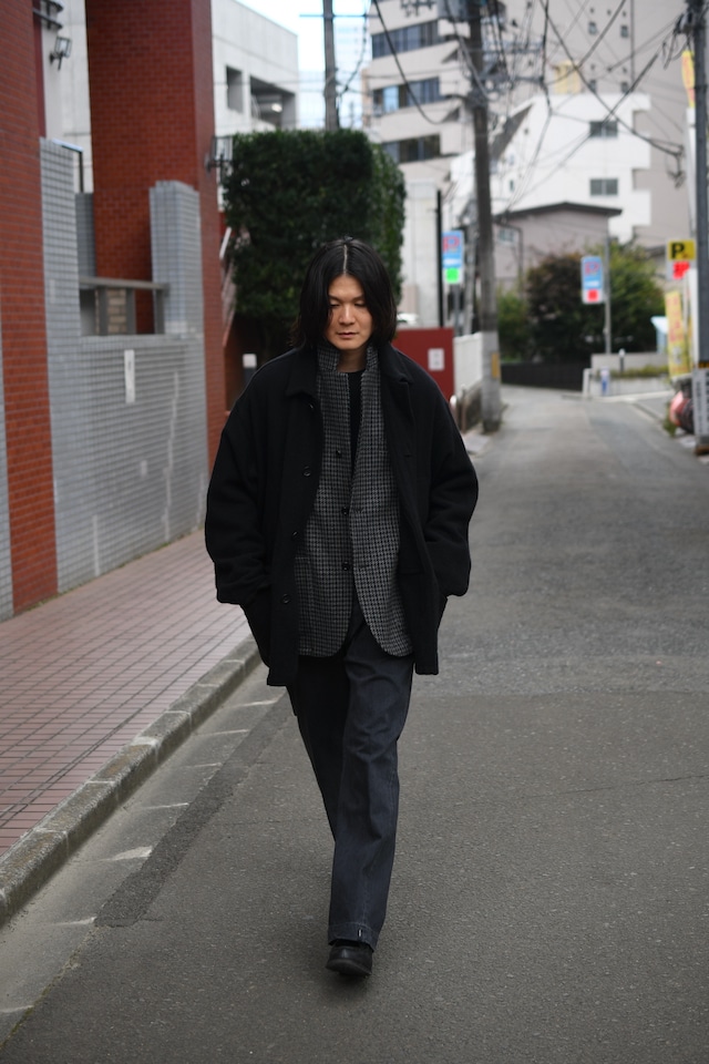awasa / Gunclub check 3B Jacket (gray check)