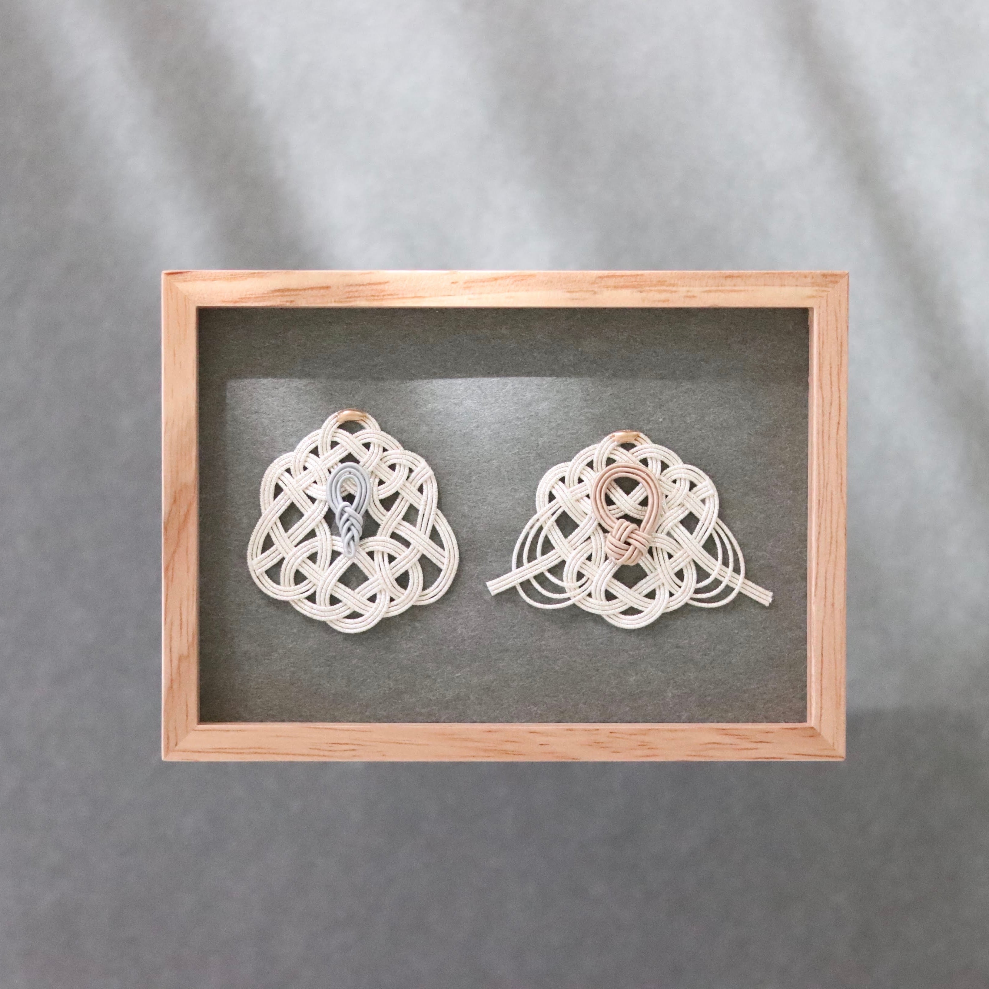 水引で結ぶ 節句のフレーム（雛） | mizuhikihare