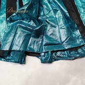 ベリーダンス オリエンタル 衣装 上下セット グリーン系 トップス スカート アーム アーム飾り ラインストーン フリンジ 星 キラキラ 緑 かわいい 光沢 スリット 豪華 装飾 華やか 鮮やか ダンス衣装 イベント ステージ 腕飾り